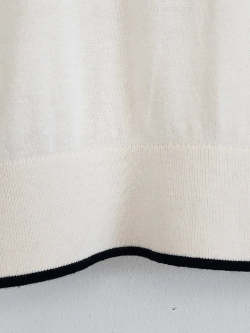 NWT $125 Lauren Ralph Lauren Ruffle Trim Short Sleeve Polo Sweater - Sz M - Picture 10 of 10